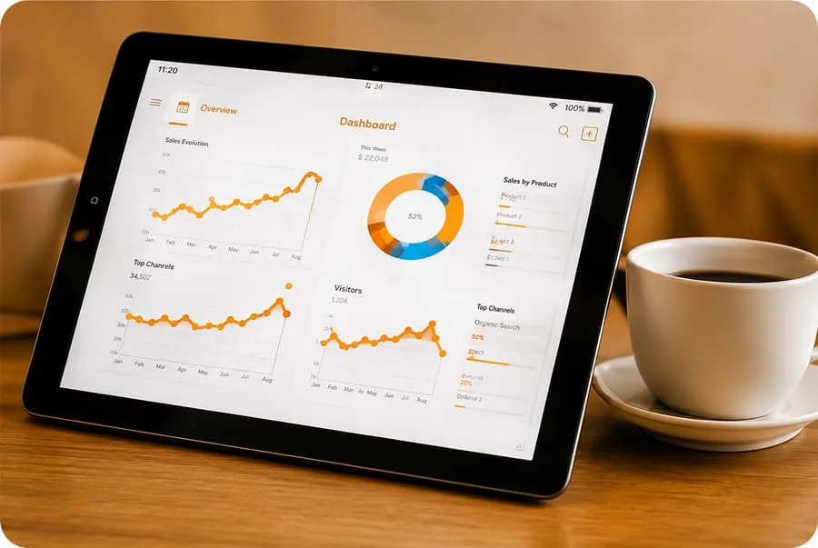 Suivi & reporting - Jeestone Conciergerie